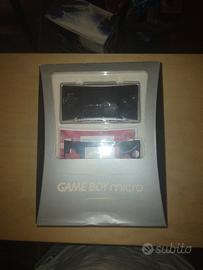 game boy micro con scatola