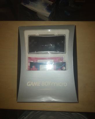 game boy micro con scatola
