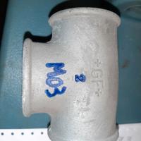 Gomito (+GF+) a 90° in Ghisa Zincata