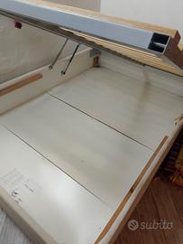 Letto contenitore piazza 1/2 