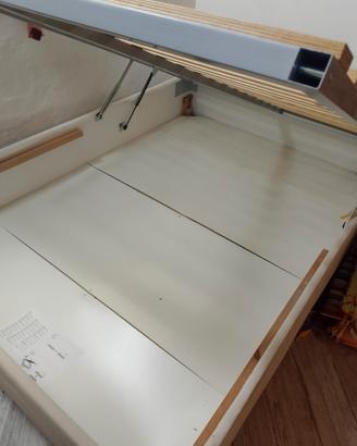 Letto contenitore piazza 1/2 