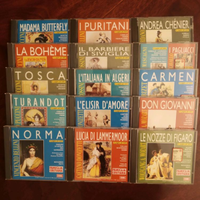 Collezione Compact Disc di Opere famose