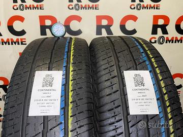 2 GOMME USATE 215/65 R15C 104/102T - ESTIVE