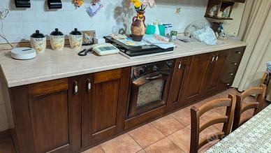 cucina in legno 