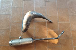 scarico e pancia Aprilia sx 50 