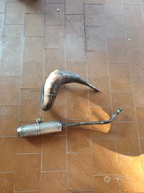 scarico e pancia Aprilia sx 50 