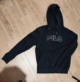 Felpa Fila nera taglia S