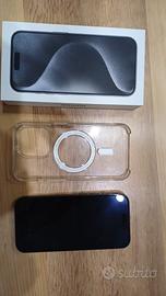 Apple iPhone 15 Pro 128GB Titanio Nero come nuovo