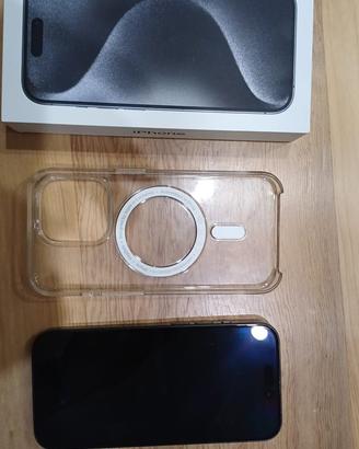 Apple iPhone 15 Pro 128GB Titanio Nero come nuovo