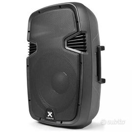 Casse amplificate 2 vie  woofer da 12" - 300W rms