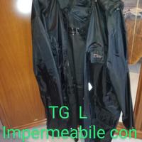 giacca impermeabile con cappuccio 