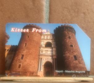 Tessera telefonica Kisses from Napoli