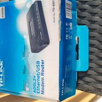 TP-LINK TD-8817 ADSL2+ modem router Ethernet/USB, 