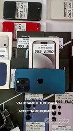 IPHONE 15 PRO 128GB titanio blu