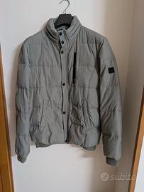 Piumino bomber Calvin Klein uomo grigio