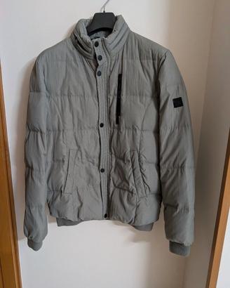 Piumino bomber Calvin Klein uomo grigio