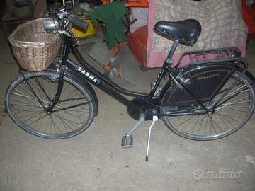 Bici da donna ZARMA, revisionata colore nero