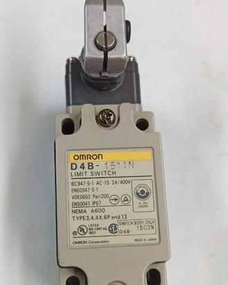 Interruttore Finecorsa meccanico Omron D4B-1511N