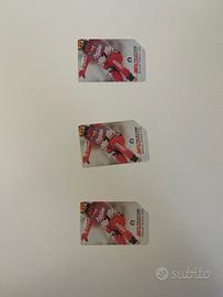 2 Schede Telefoniche Telecom - Kristian Ghedina