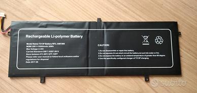 batteria litio notebook