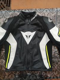 giacca 54 dainese in pelle come NUOVA