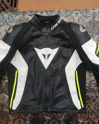 giacca 54 dainese in pelle come NUOVA