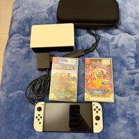 Nintendo switch oled bianca 64 gb