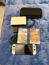 Nintendo switch oled bianca 64 gb