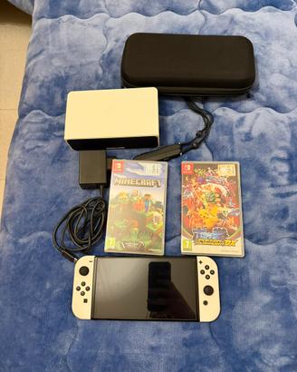 Nintendo switch oled bianca 64 gb