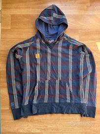 Felpa vintage a quadri con cappuccio Wodoo Style