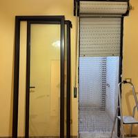 Porta finestra in alluminio