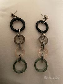 Orecchini in vetro murano come nuovi