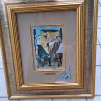 Quadro su lastra argento 925 Tiemme