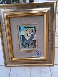 Quadro su lastra argento 925 Tiemme