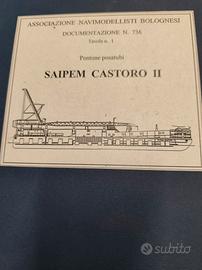 Piani di costruzione SAIPEM CASTORO II