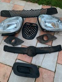 Calandra ,mascherina,fari