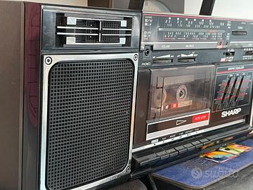 Stereo SHARP portatile Component System GF-320