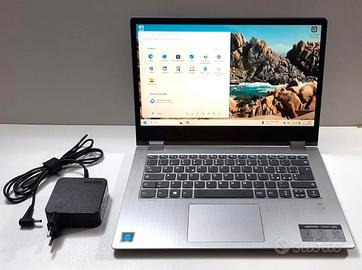 Notebook 14" Lenovo con Display a 360° Touchscreen