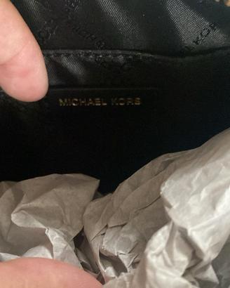 Borsa pelle intrecciata Michael Kors