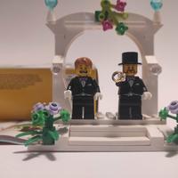 LEGO 40165 Minifigure Wedding Favour modificato