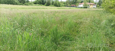 Terreno agricolo con bosco, torrente e prato