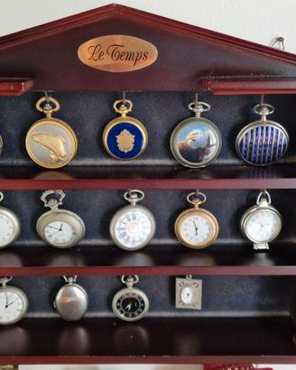 Orologi da collezione con bacheca