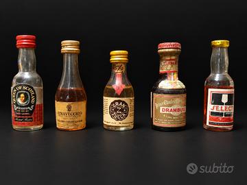 Lotto 20 mignon liquori vintage anni ’60/’70