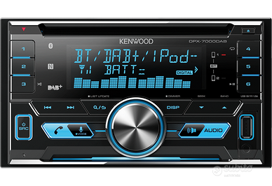 A MILANO: AUTORADIO DOPPIO DIN DAB FM CD KENWOOD