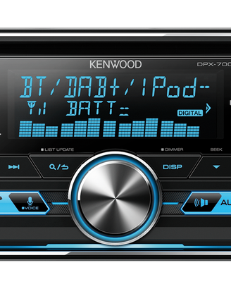 A MILANO: AUTORADIO DOPPIO DIN DAB FM CD KENWOOD