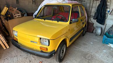 Fiat 126 anno 1977 gialla