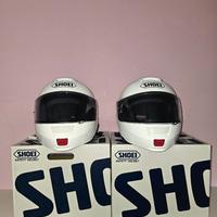2 caschi Shoei Neotec modulari tg. xs