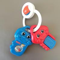 Sonaglio neonato Fisher Price Mattel chiavi vintag