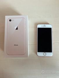 Iphone 8 + cover burga