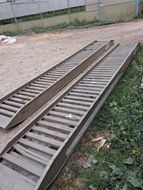 Rampe / Pedane per escavatore da 80 quintali